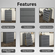 Astoria 5 Drawers Chest